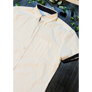 Cinemamen'sホワイト半袖シャツ(Tシャツ/カットソー(半袖/袖なし))