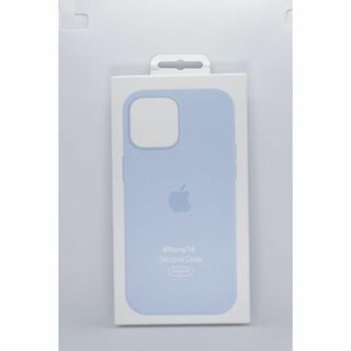 新品-純正互換品-iPhone14 シリコンケース・スカイ-ミズイロ(iPhoneケース)