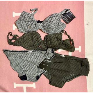 カルバンクライン(Calvin Klein)のカルバンクライン　ブラジャー・ショーツ　セット(ブラ&ショーツセット)