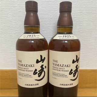 サントリー(サントリー)の山崎 シングルモルトウィスキー 700ml 2本セット(ウイスキー)