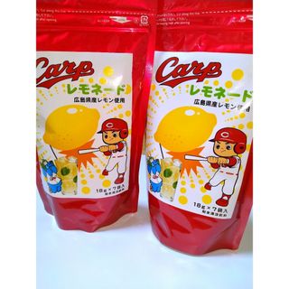 織田製菓　Carp　レモネード　18g×7袋入　2袋(ソフトドリンク)