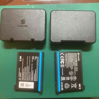 インスタスリーシックスティ(insta360)のInsta360 ONE X2 純正バッテリー 2個＋専用ケース(その他)