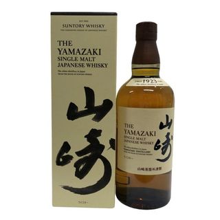 サントリー(サントリー)のSUNTORY サントリー ウイスキー 山崎NV 700ml 43度 お箱 【新品未開栓品】 22602K31(ウイスキー)