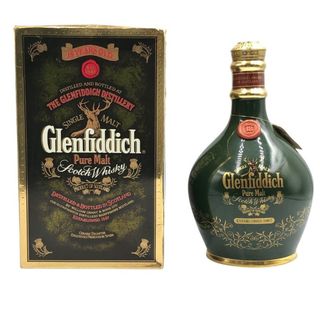 グレンフィディック(グレンフィディック)のグレンフィディック 18年 ピュアモルト 陶器ボトル グリーン【A3】(ウイスキー)
