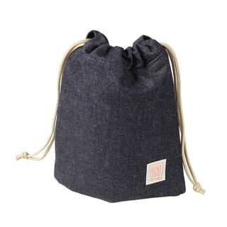 【数量限定】Kenko 汎用ポーチ 包 巾着ポーチ Mサイズ SUMI(その他)