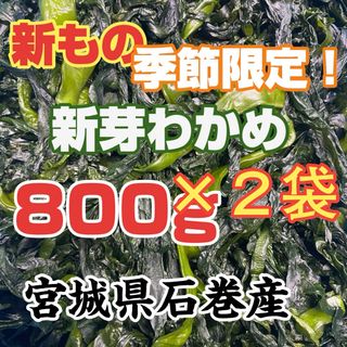 新芽わかめ 2袋(その他)