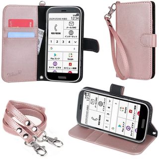【特価セール】wisers らくらくスマ-トフォン F-52B 対応 手帳型スマ(その他)