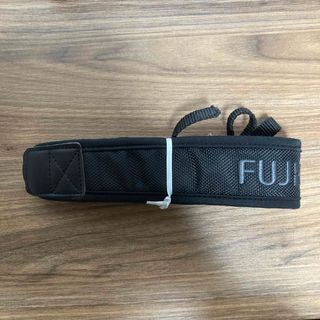 フジフイルム(富士フイルム)の富士フイルム　fujifilm ストラップ　ワイドストラップ　ブラック　中古(ミラーレス一眼)