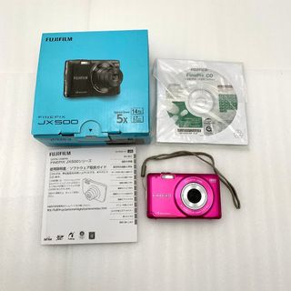 フジフイルム(富士フイルム)のフジフィルム　FINEPIX JX500P  デジカメ　260206143(コンパクトデジタルカメラ)