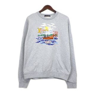 ルイヴィトン(LOUIS VUITTON)のルイヴィトン LOUIS VUITTON 25AW 【 1AIMM7 】エンブロイダリー 刺繍 クルーネック スウェット トレーナー　w25944(スウェット)