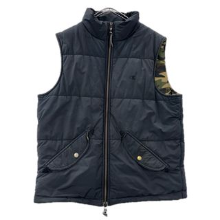 チャンピオン(Champion)のChampion 中綿ベスト カモ裏地 メンズL(ダウンベスト)