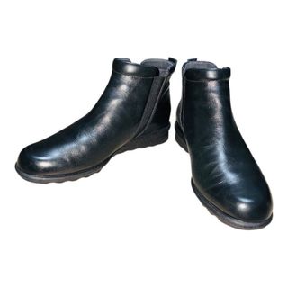 Relair リレア レザーショートブーツ 23.0センチ ブラック(ブーツ)