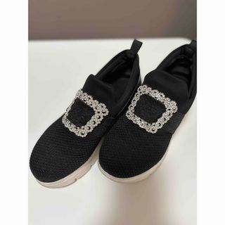 ビジュ− スリッポン　23 黒(スリッポン/モカシン)