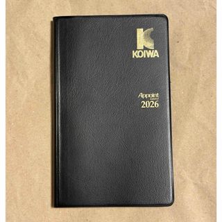 Appoint diary アポイントダイアリー 2026 手帳 ブラック(手帳)