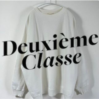 DeuxiemeClasse ホワイトオーバーサイズスウェット(トレーナー/スウェット)