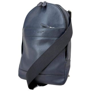 コーチ(COACH)のコーチ ボディバッグ クロスボディ 斜めがけ メンズ ネイビー クロスボディ(ボディーバッグ)